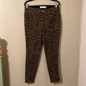 Vintage X America leopard print? Skinny Jeans